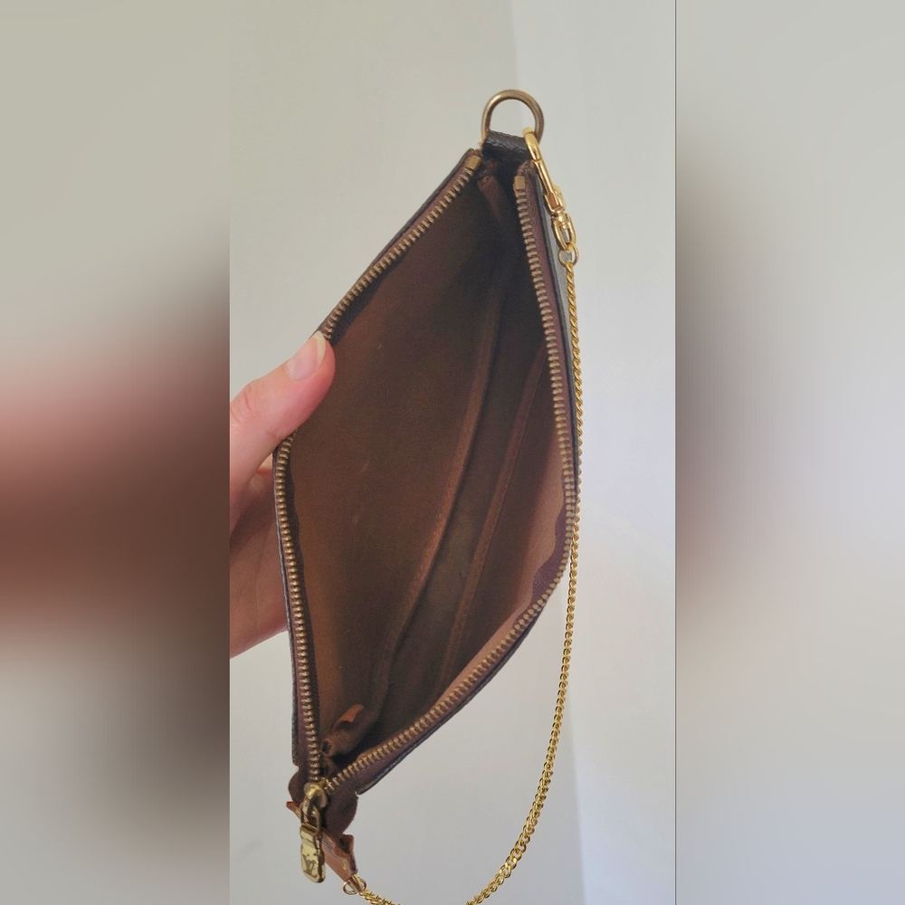 Louis Vuitton Monogram Crossbody with Gold Chain - Picture 7 of 14